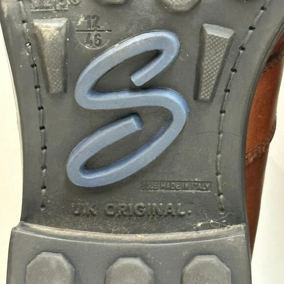 VERY GOOD VINTAGE Shellys London Chukka Boot Apron Toe Made in England 12 EU 46 - Picture 11 of 13